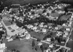 Flygfoto över Malmbäck i Nässjö kommun, Jönköpings län. Nr: 414/1957