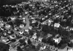 Flygfoto över Bodafors i Nässjö kommun, Jönköpings län. Nr: 420/1957