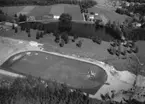 Flygfoto över Bodafors i Nässjö kommun, Jönköpings län. Nr: 424/1957