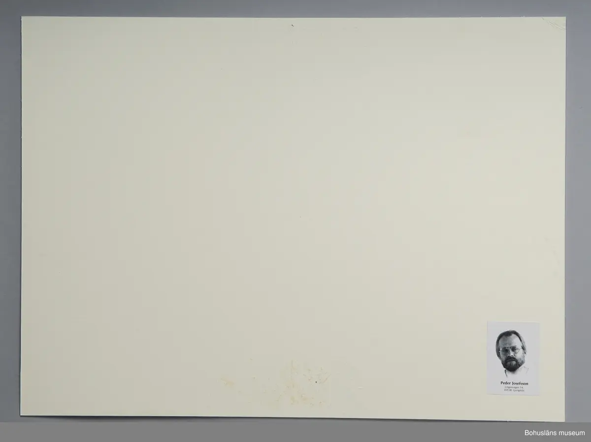 Fotografiskt porträtt Peder Josefsson, f. 1943