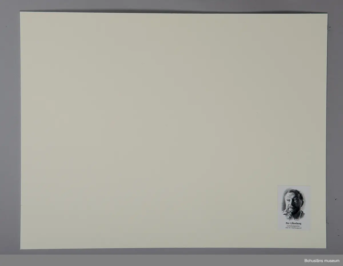 Fotografiskt porträtt Per Lilienberg (1931 - 2002)