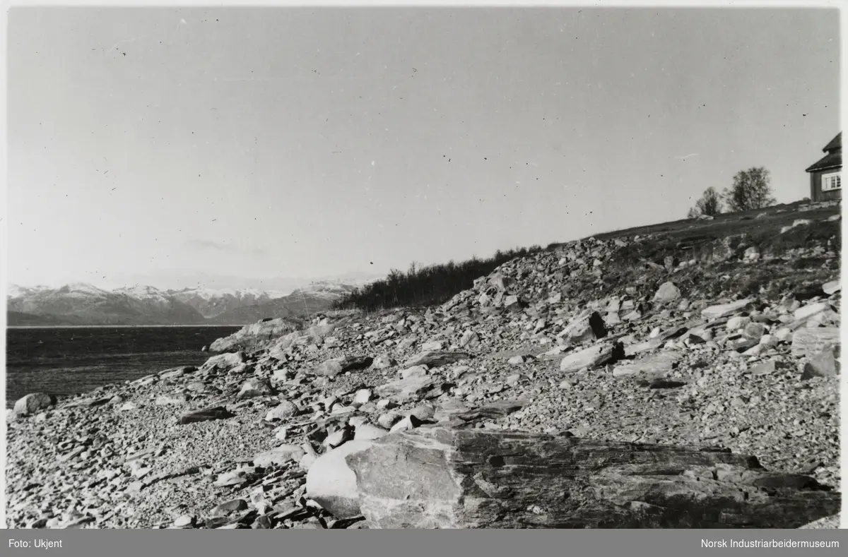 Senhøsten på Sundet, Møsstrond. Strandkant ved innsjøen Møsvatn