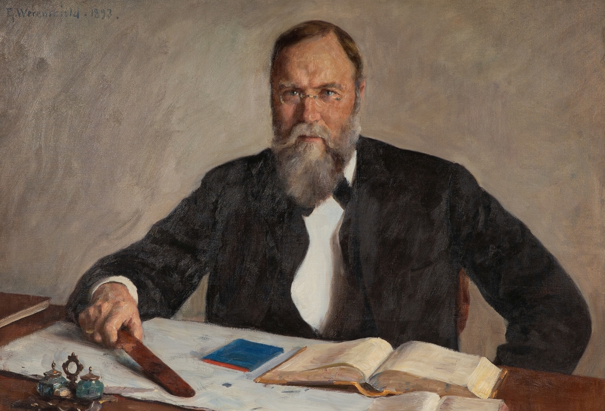 Ole Anton Qvam [Olje på lerret]