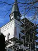 Båraryds kyrka under renovering