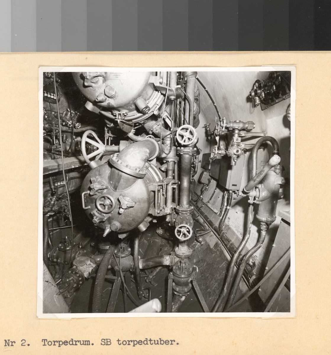 Torpedrum. SB torpedtuber.