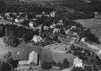 Flygfoto över Äng i Nässjö kommun, Jönköpings län.  Nr: 1196/1957