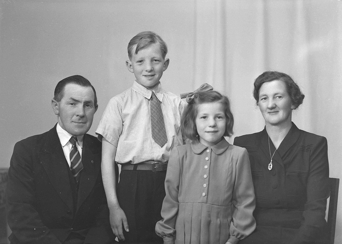 Lars H. Finnland med familie