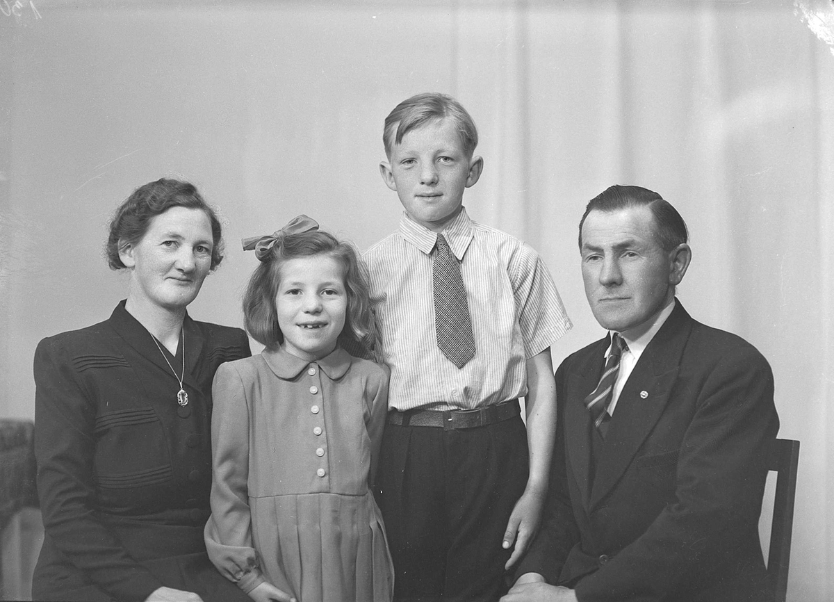 Lars H. Finnland med familie