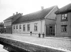 Skyddsföreningens småbarnsskola vid Kanalgatan 20 i Jönköping år 1908.