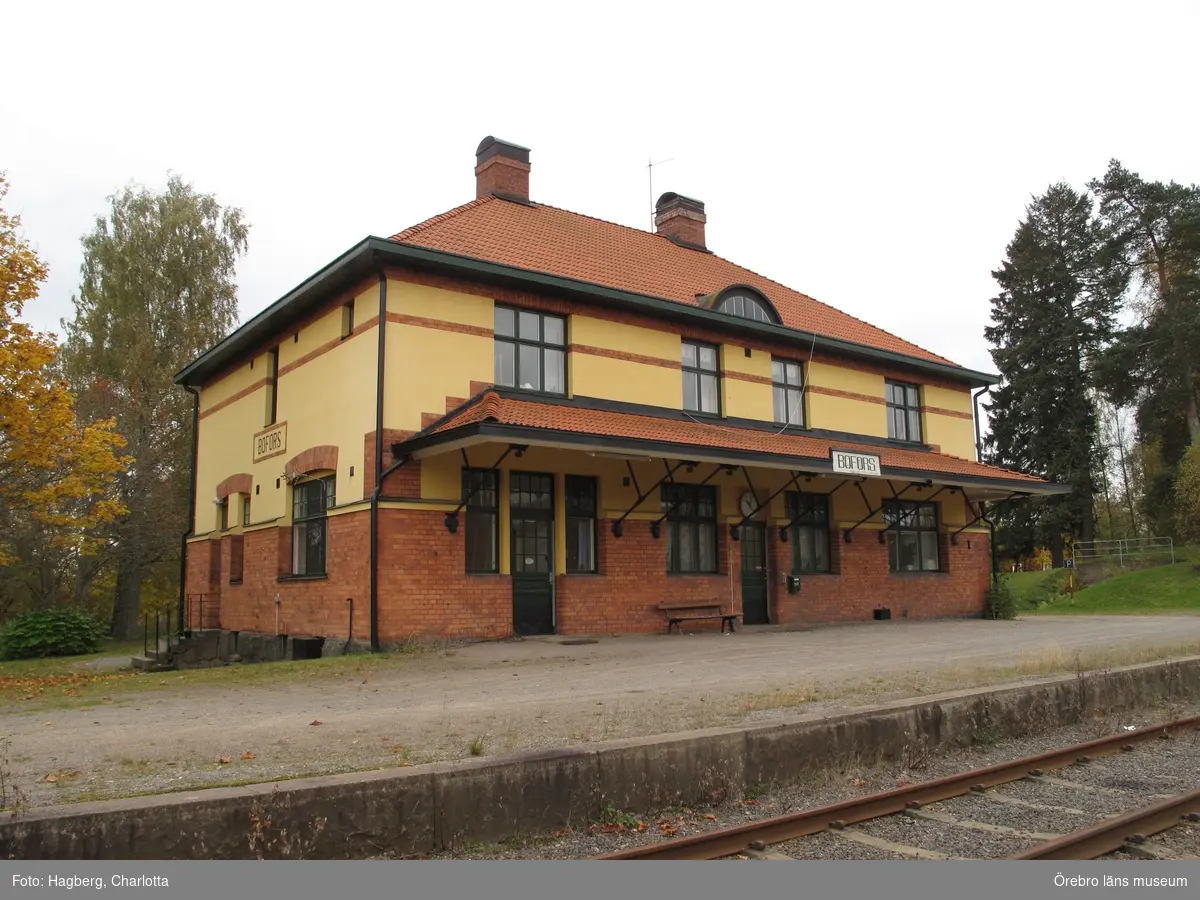 Bofors 1:57(Bofors station mm), Järnvägen 1:1(vattentorn), Bofors 1:53(lokstallar), Bofors 1:35(pumphus). Inventering av kulturhistorisk bebyggelse I Karlskoga tätort