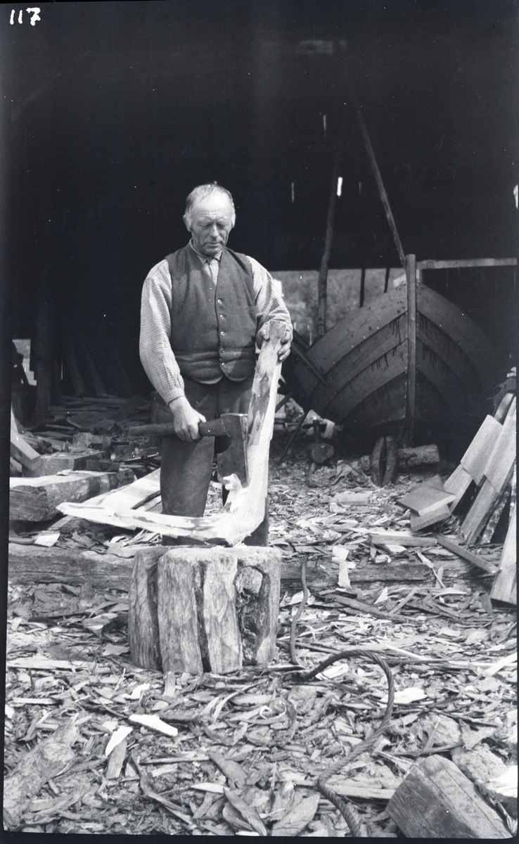 Båtbygger Jakob Austrheim