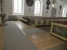 Interiör från Kärda kyrka, Kärda socken i Värnamo kommun.