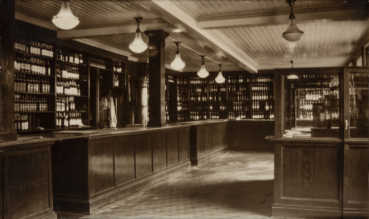 Samlagene. Butikken i Tønsberg. 