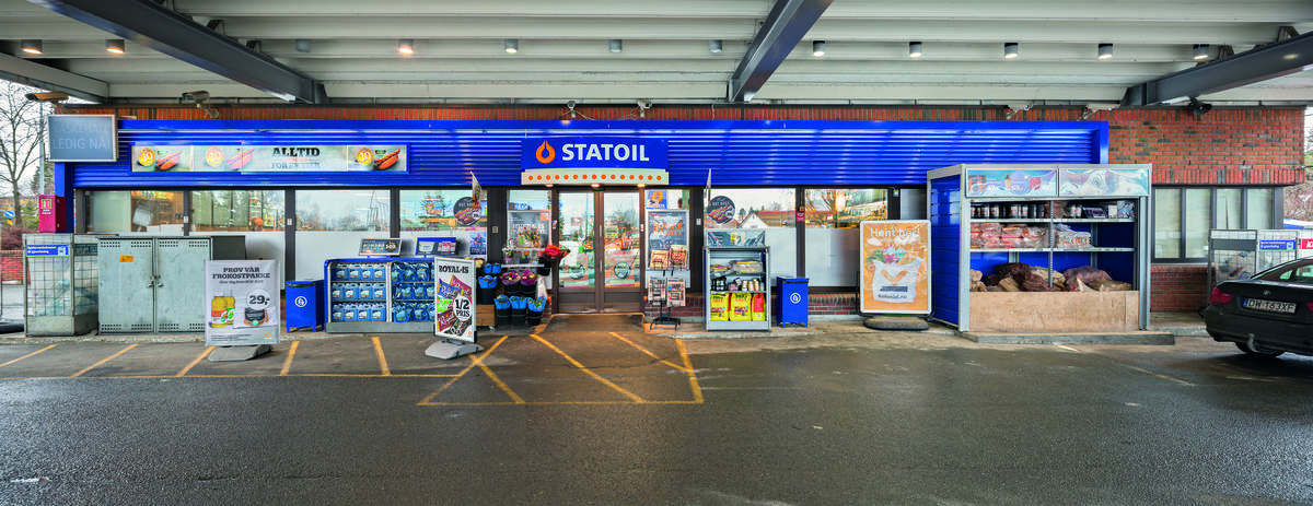 Statoil bensinstasjon. Foto: Øivind Möller Bakken, MiA.