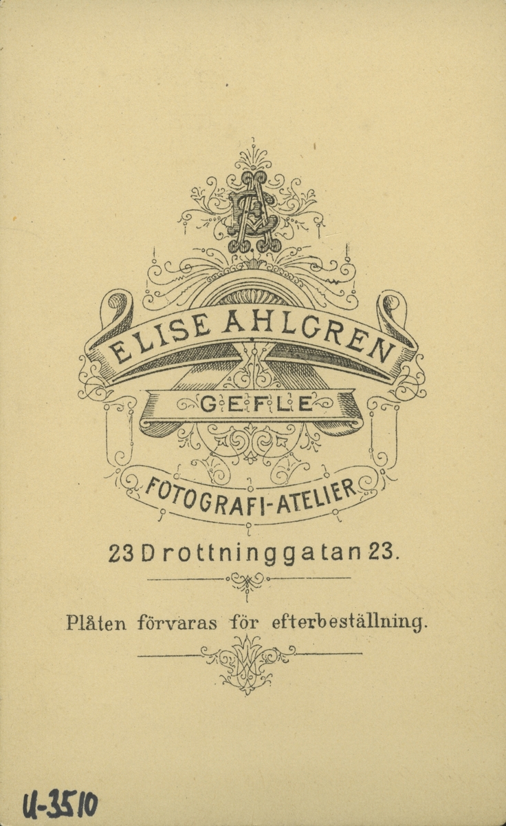 Fru Anna Sjöström.
