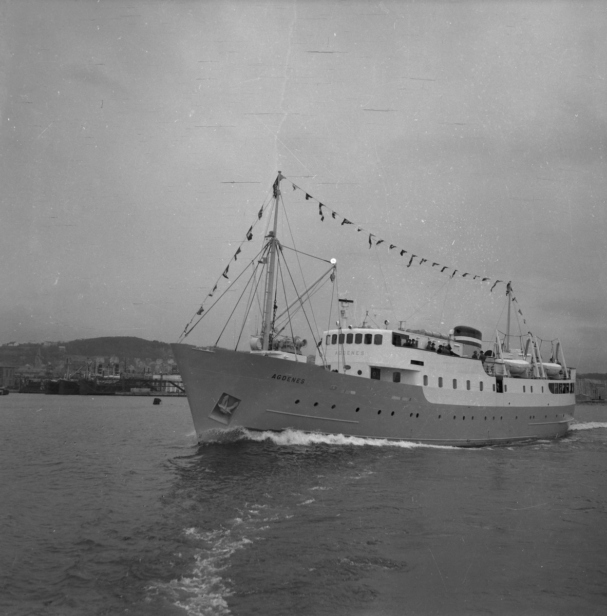 M/S Agdenes på Trondheimsfjorden