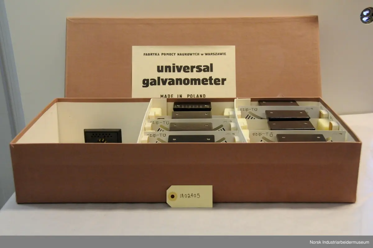 Eske med galvanometer (15 stk i esken)