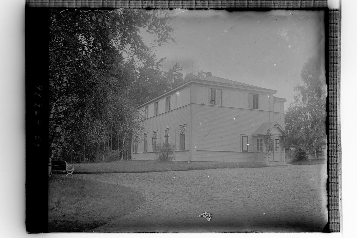 Hållahults sanatorium, exteriör,  västra paviljongen