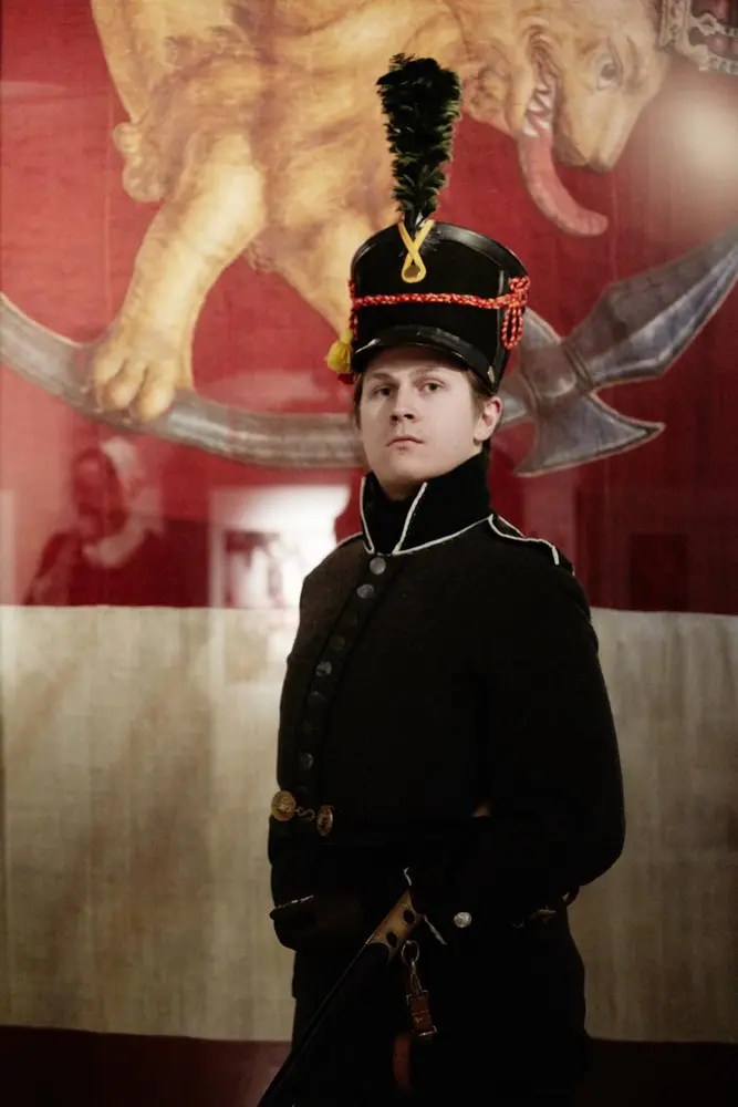 Fra utstillingen "Frykt og ære - Fredriksten i 1814" på Fredriksten Museum. Foto: Marta Anna Løvberg