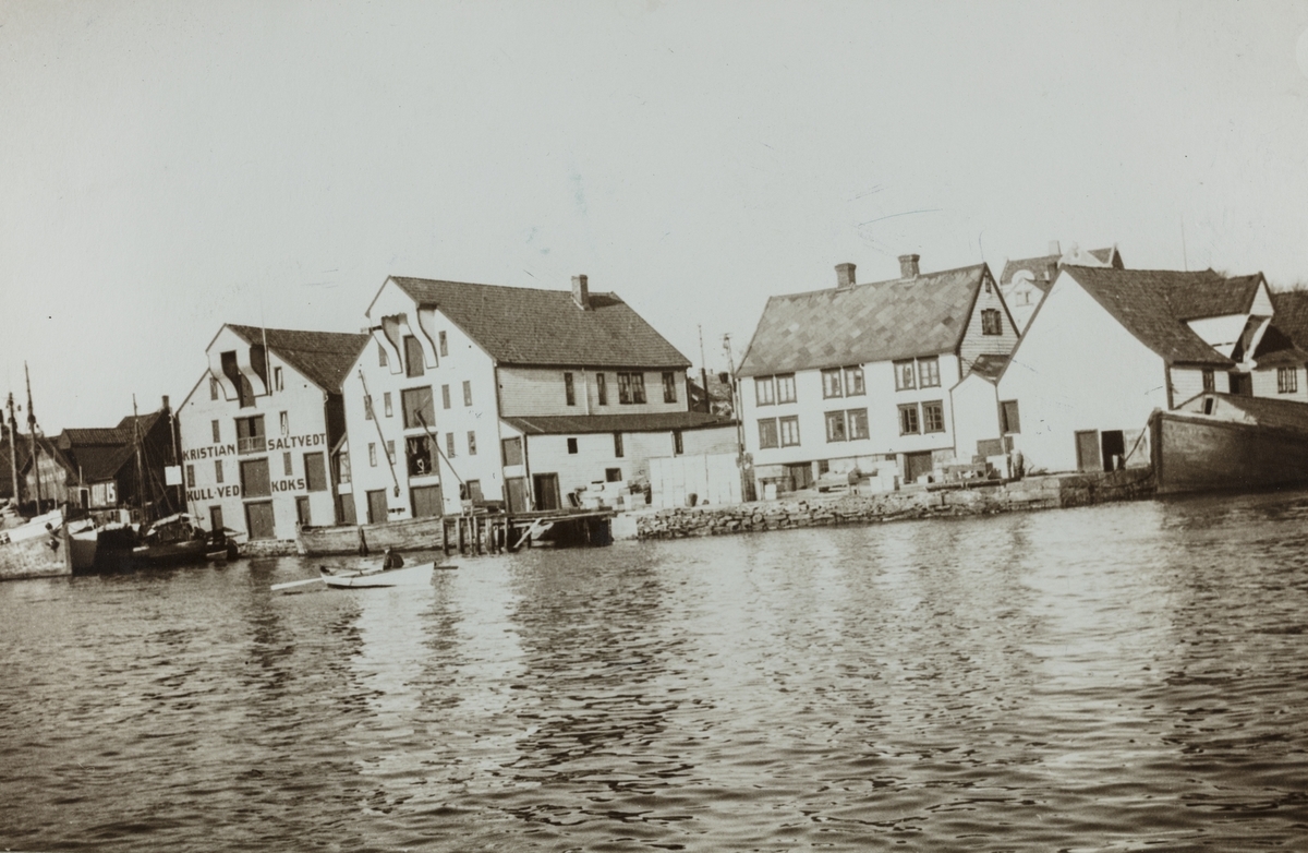 Hasseløy sett mot nordvest, ca. 1930.