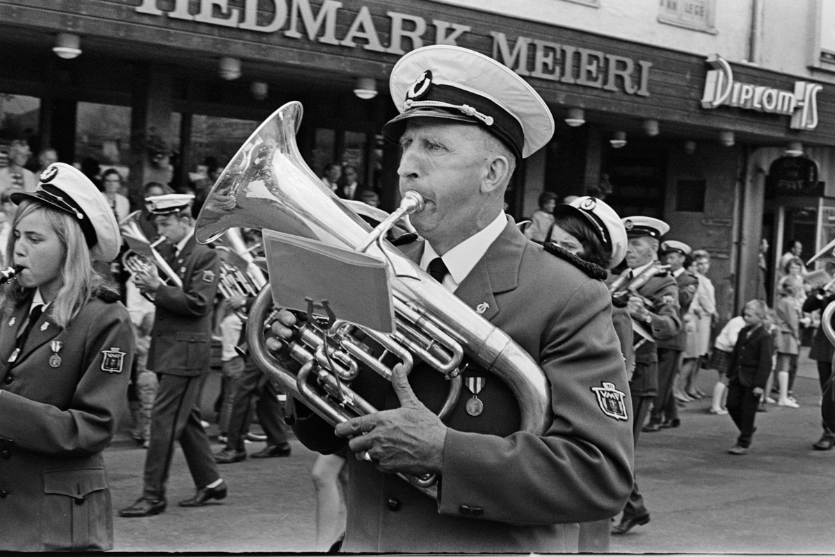 Musikkfestival, Hamar. Vangsvegen, Vang Musikkforening,
