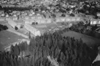 Flygfoto över Värnamo i Jönköpings län. Nr: 156/1960