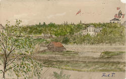 Fra St. Hanshaugen [papirkunst]