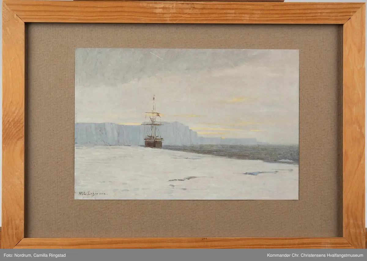 Roald Amundsens sydpolsekspedisjon. "Fram" i Rosshavet.