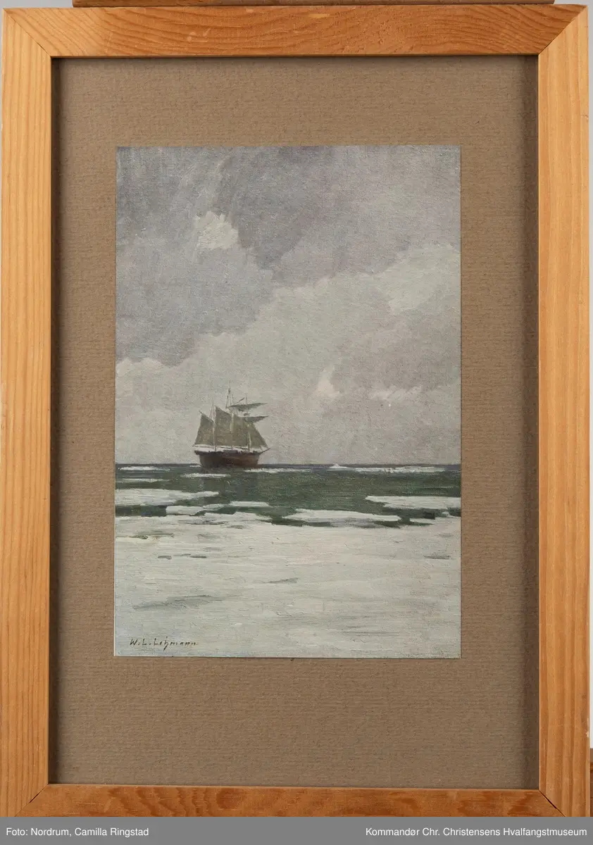  Roald Amundsens sydpolsekspedisjon. Fram i Rosshavet.