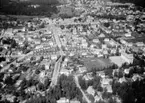 Flygfoto över Sävsjö kommun i Jönköpings län. Nr: 171/1960