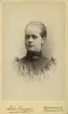 Elsa Wahlberg, 1890.