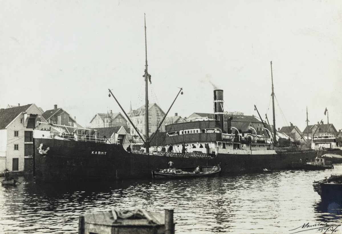 Smedasundet sett mot nordvest, ca. 1928.