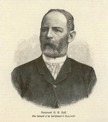 Generalmajor Edvard Hans Hoff [papirkunst]