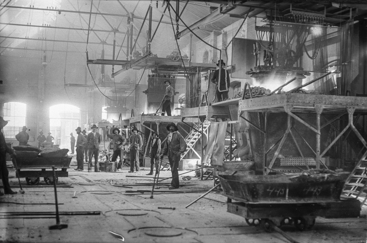 Alby United Carbid Factory Ltd i Alby, smeltehus.