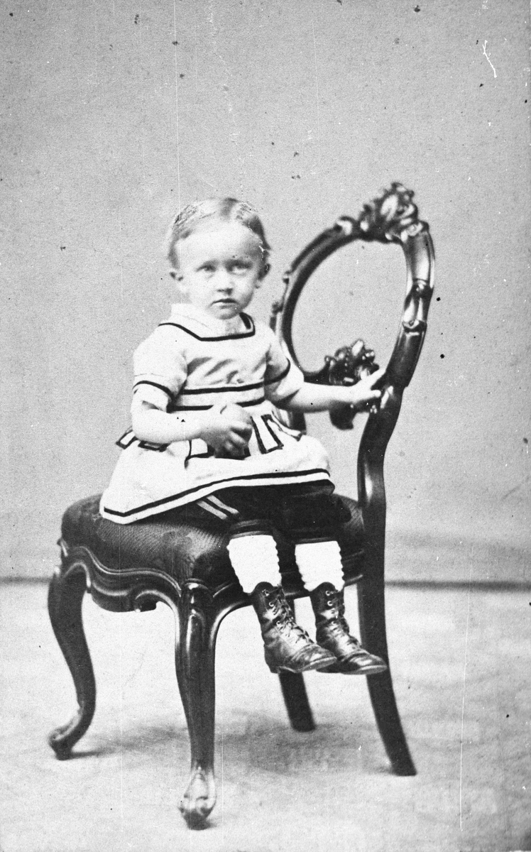 Albert Petersson som barn.