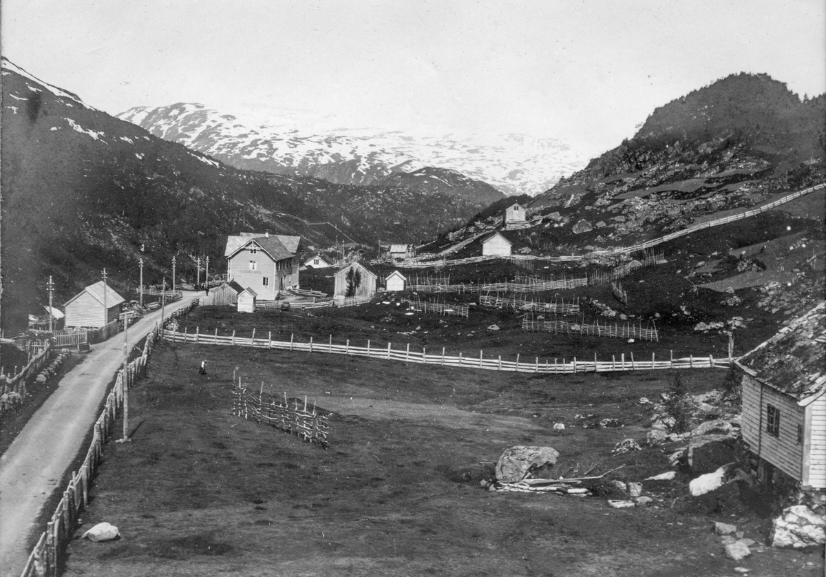 Hotell og bygningar på Seljestad.