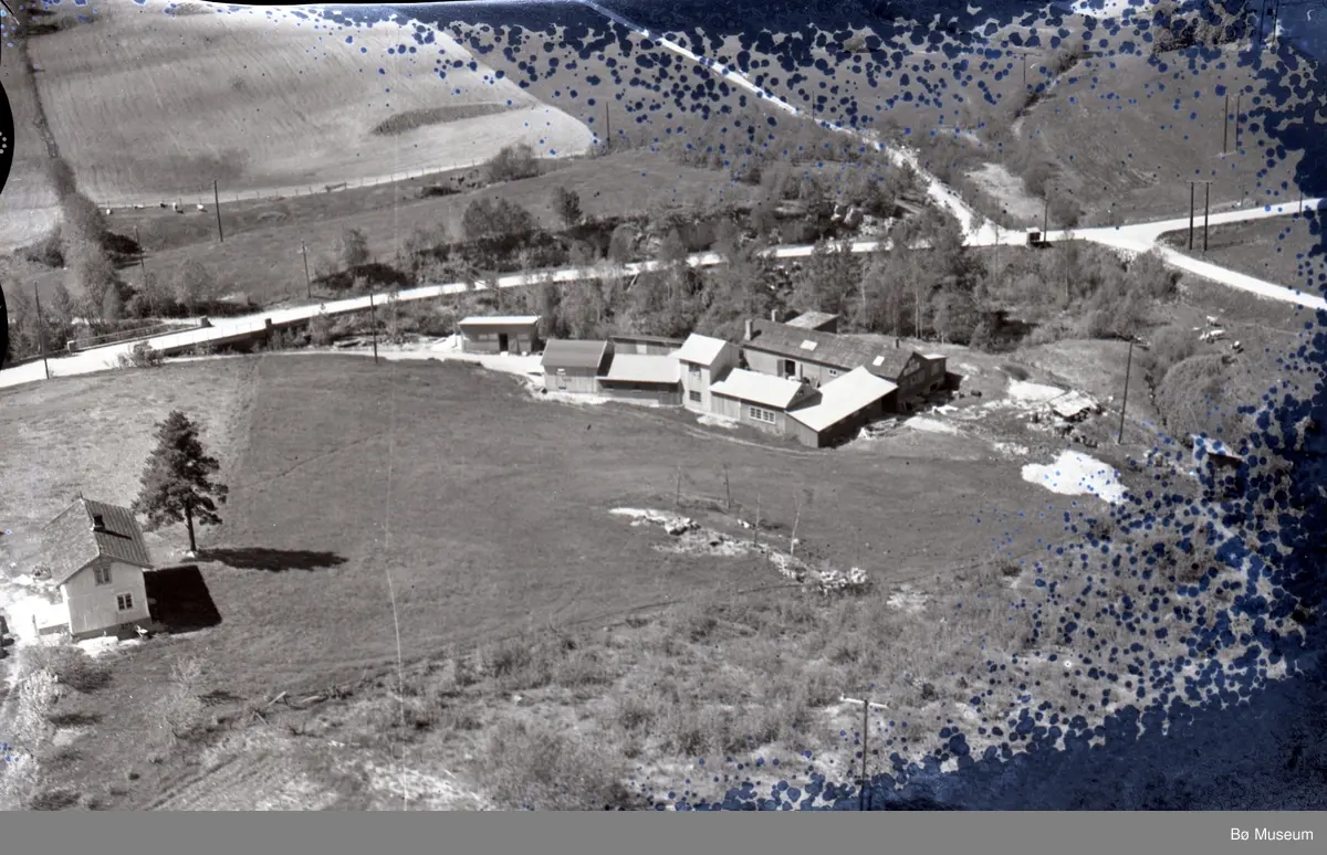 Flyfoto av Damtjønnhaugen, Nome, Telemark