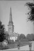 Västerås Domkyrka sedd från Biskopsbron.