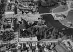 Flygfoto över Tranås i Jönköpings län. Nr: 705/1961