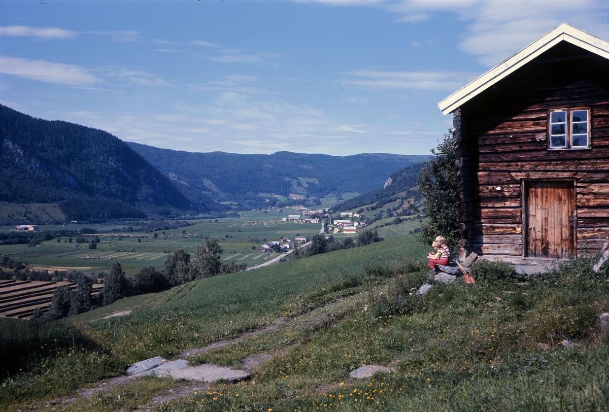 Utsikt fra Hoel, øvre mot Stamnan.