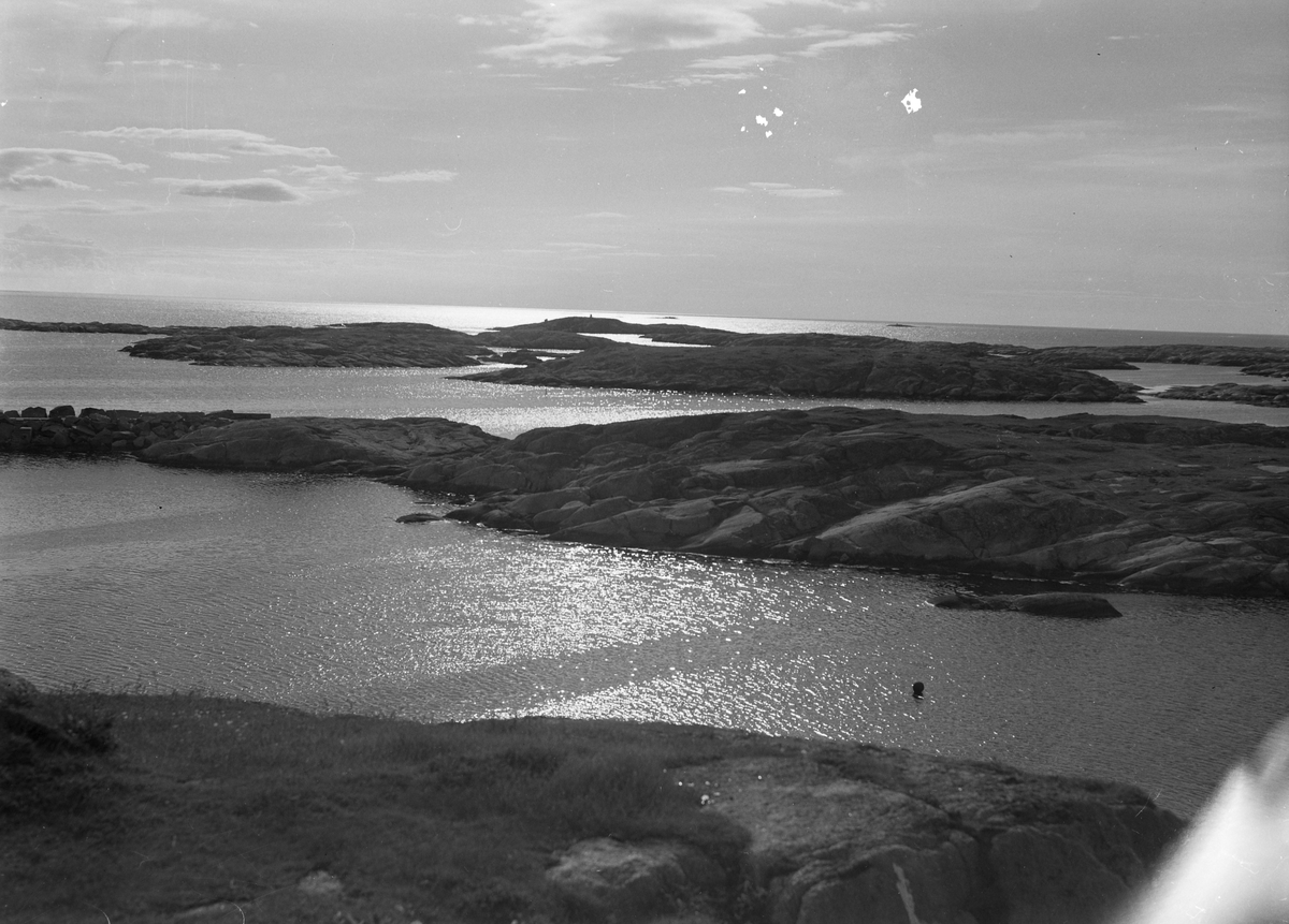 Parti ved Halten fyr