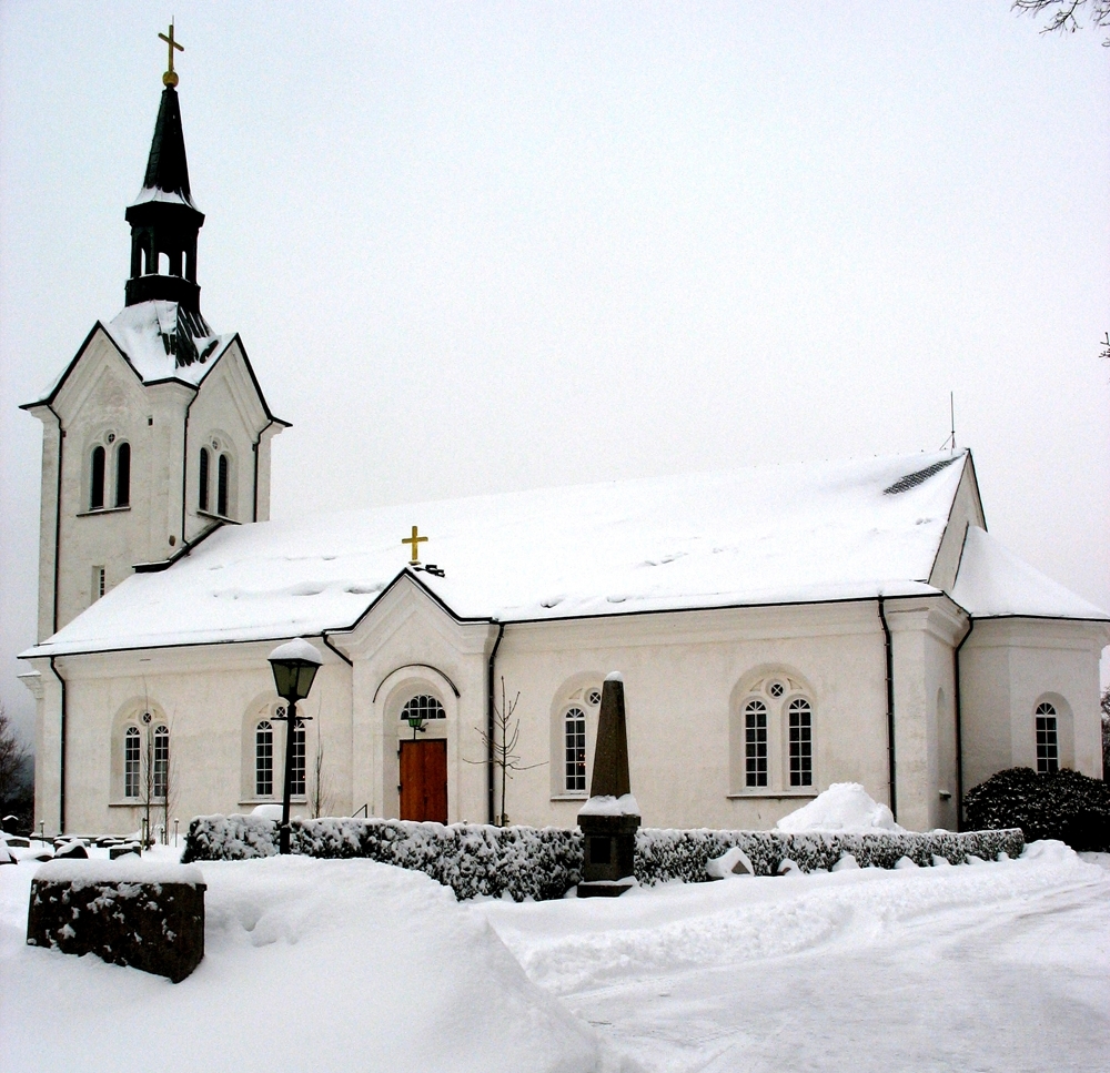 Exteriör, Bankeryds kyrka i Jönköpings kommun.