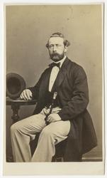 Porträtt av Johan Julius Holm, kapten vid Andra livgrenadjär