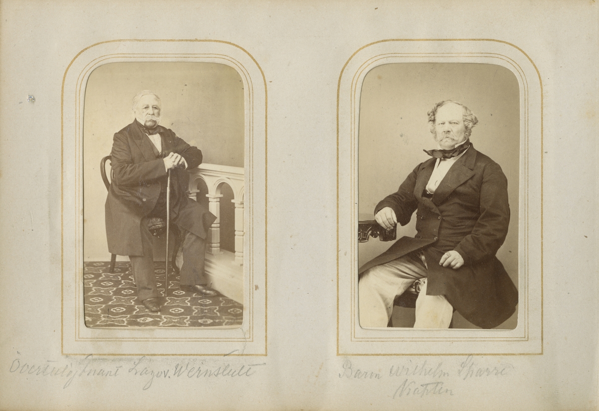 Porträtt av kapten Wilhelm Sparre.