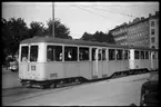 På linje 15 mellan Norra Bantorget och Esplanaden i Sundbyberg står Aktiebolaget Stockholms Spårvägar, SS B11 (ll) 519 