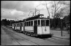 Spårvagn, Linje 3 till Heleneborgsgatan, Stockholm.