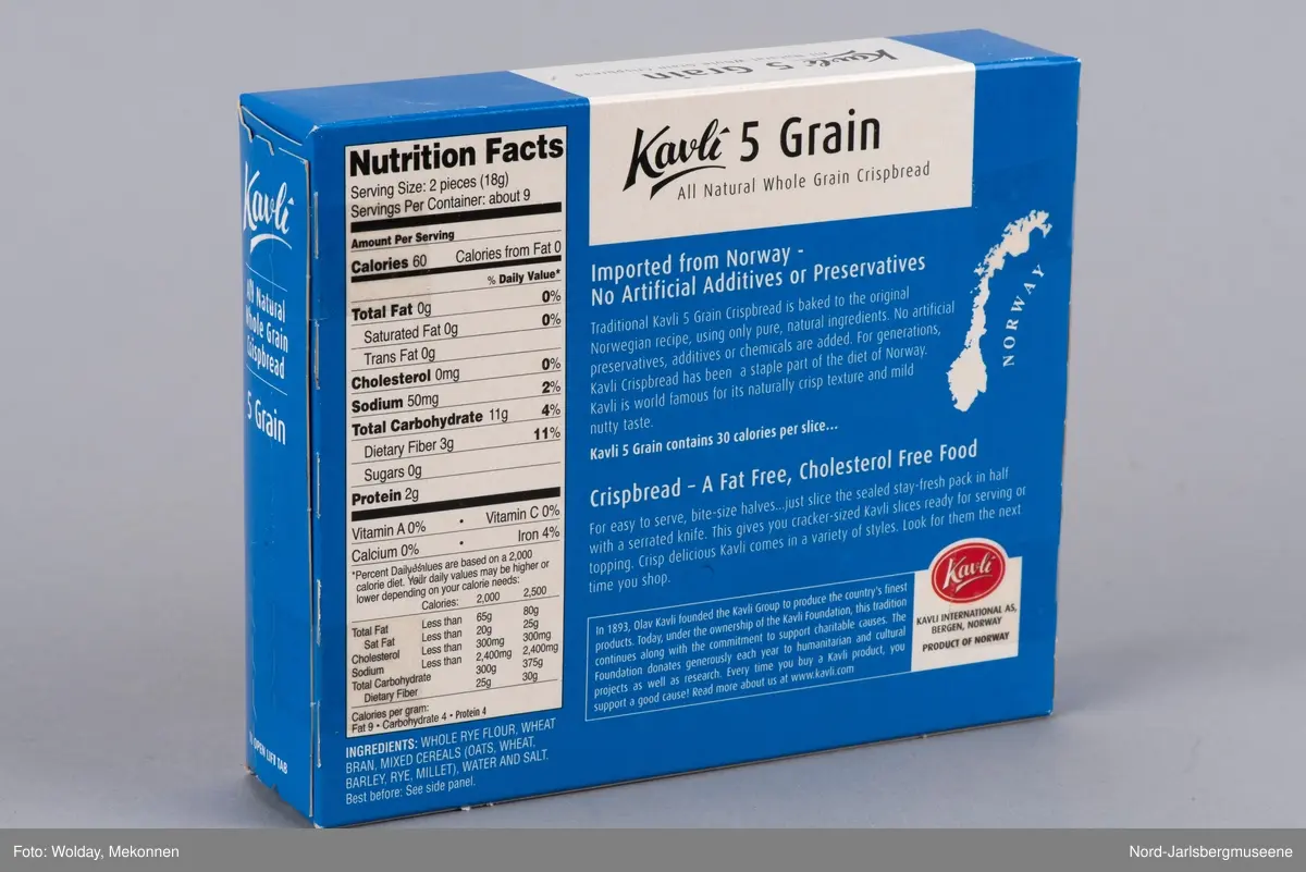 Emballasje uten innhold