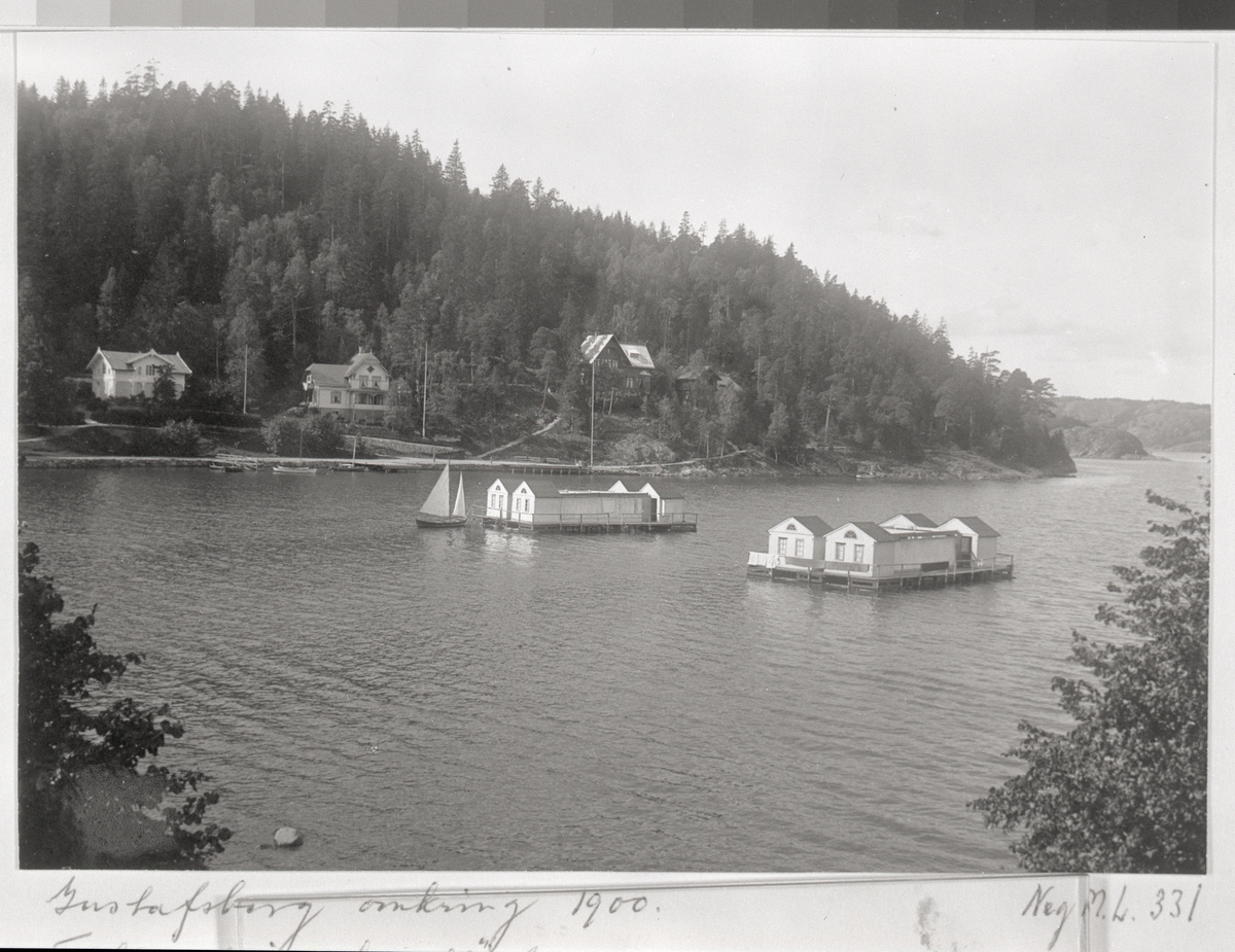 Kallbadhusen på Gustafsberg