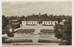 Vykort med motiv från Skansen. Skogaholms herrgård