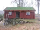 Exteriör, hembygdsgården Hamra Lunnagård i Bredaryds socken i Värnamo kommun.